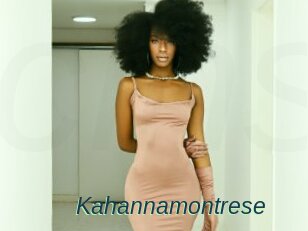 Kahannamontrese